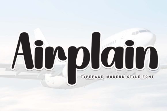 Airplain Font: A Handwritten Typeface for Makers