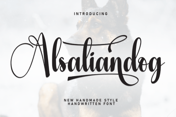 Alsatiandog: A Handwritten Font for Modern Web Design