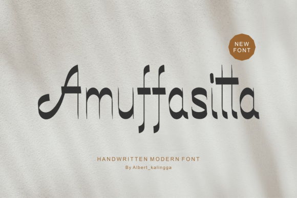 Amuffasitta Font: A Polished Script for Small Business Branding