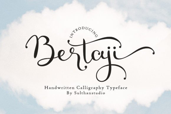 Bertaji: A Charming Handwritten Font for Editorial Design