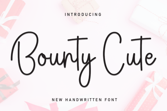 Bounty Cute: A Friendly Handwritten Font for Web Design