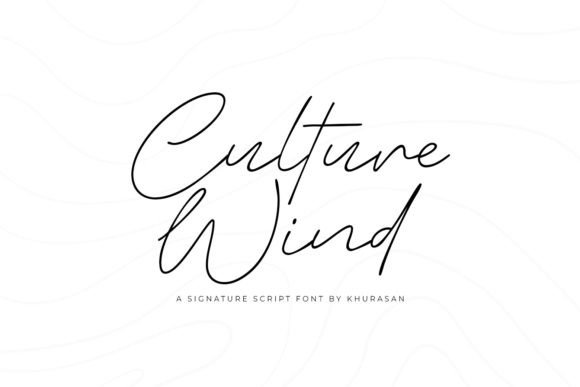 Branding with Culture Wind: A Modern Script Typeface Story