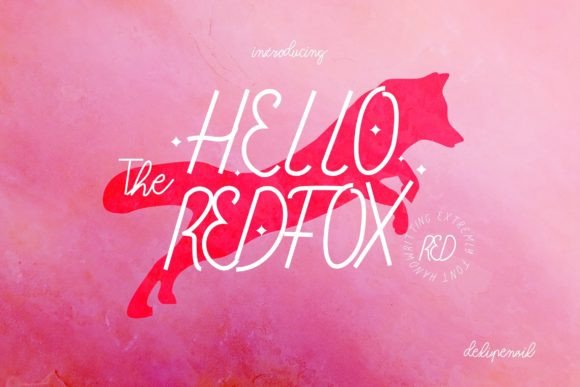 Bringing Warmth to Brand Identity with Hello Redfox Font