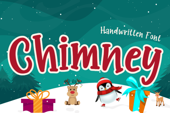 Chimney Font: A Handwritten Typeface for Authentic Branding