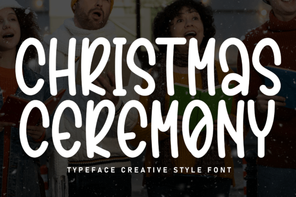 Christmas Ceremony: A Handwritten Font for Digital Branding