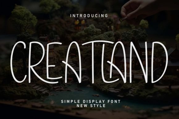 Creatland: The Handwritten Font That Upgrades Your Brand