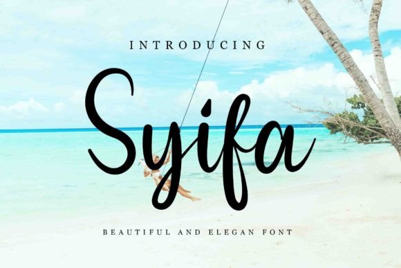Designing with Syifa: A Handwritten Font for Modern Web Layouts