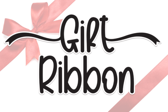 Gift Ribbon Font: A Sweet Handwritten Typeface for Web Design