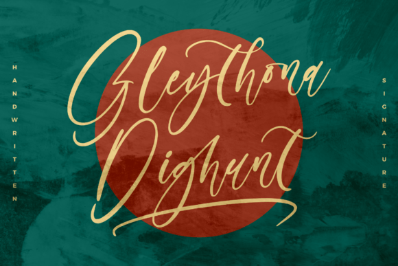 Gleythona Dighunt: A Strategic Script Font for Campaigns