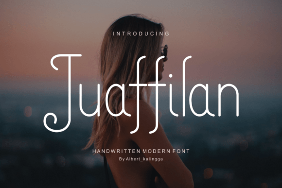 Juaffilan: The Dazzling Script Font for Handmade Brands