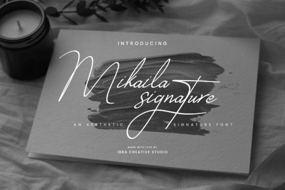 Mikaila Signature: An Elegant Typeface for Branding