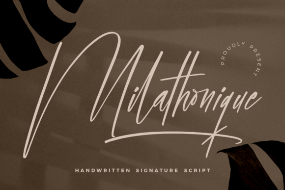Milathonique: The Perfect Handwritten Font for Crafters