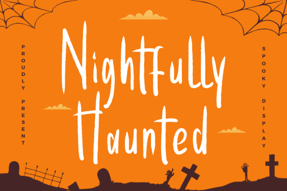 Nightfully Haunted: A Spooky Script Typeface for Editorial Impact
