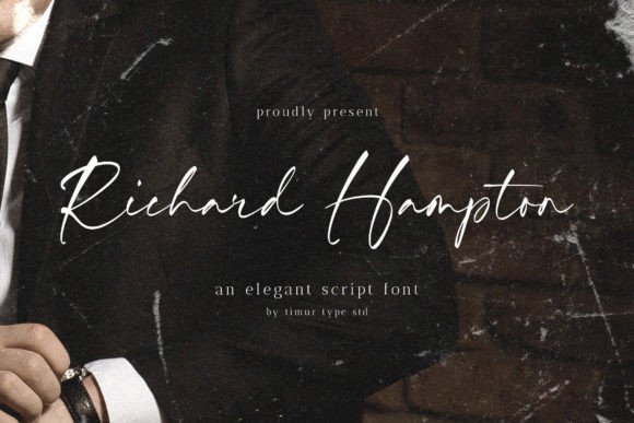 Richard Hampton: A Dainty Script Font for Campaigns