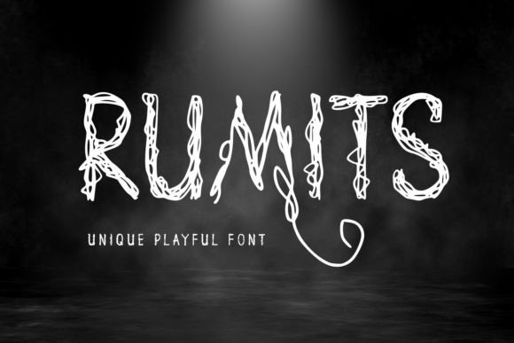 Rumits Font: The Playful Script for Handmade Brands