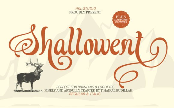 Shallowent Font Review: A Retro Script for Web Headers
