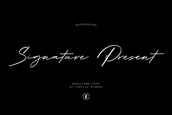 Signature Present: A Premium Font for Polished Branding