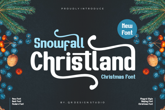 Snowfall Christland Font Review: A Timeless Script for Branding