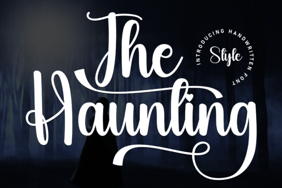 The Haunting: A Handwritten Typeface for Editorial Design