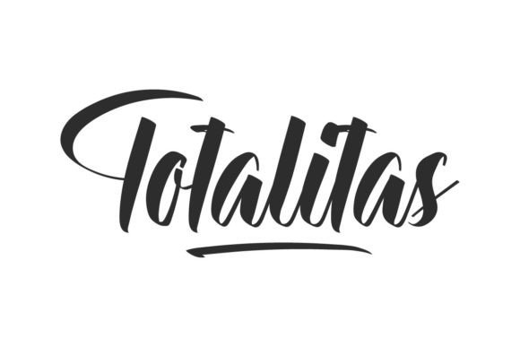 Totalitas Font: A Modern Script for Editorial Design