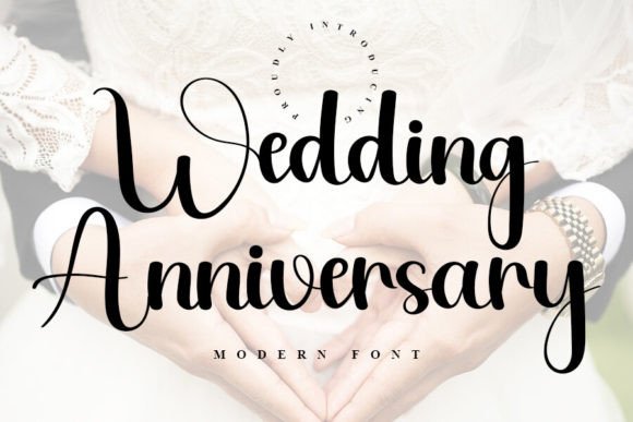 Wedding Anniversary Font: A Designer's Take on Elegant Script Typography